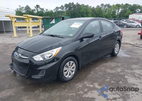 2016 Hyundai Accent Se из США, поврежденный, VIN KMHCT4AE3GU109752